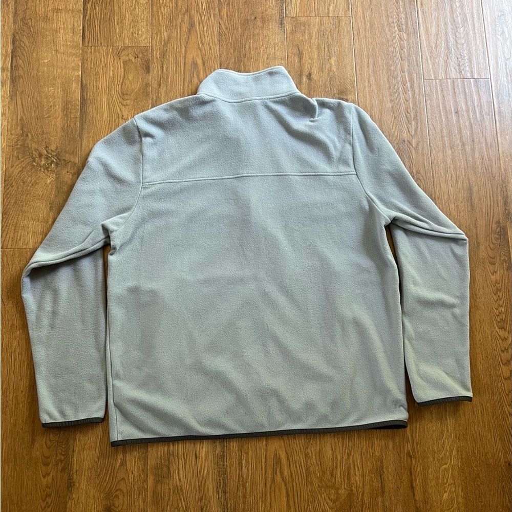 The North Face Light Gray Full-Zip Fleece Jacket - Picture 2 of 4